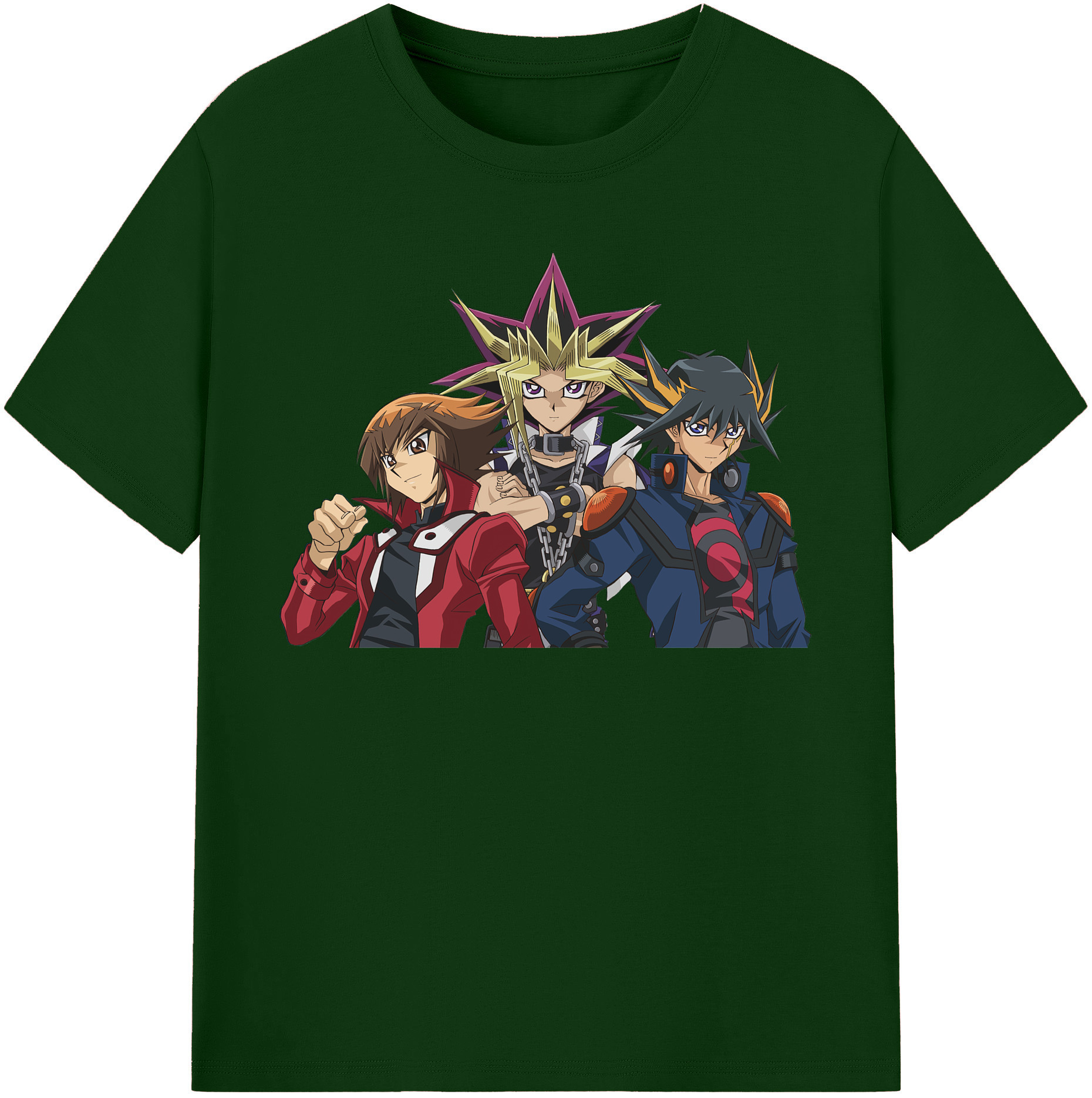 （画像用） 遊☆戯☆王 Yu-Gi-Oh! 綿100％半袖Tシャツ（フロントプリント）